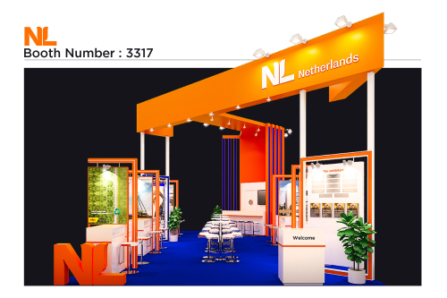 NL Booth at Semicon Maleisië